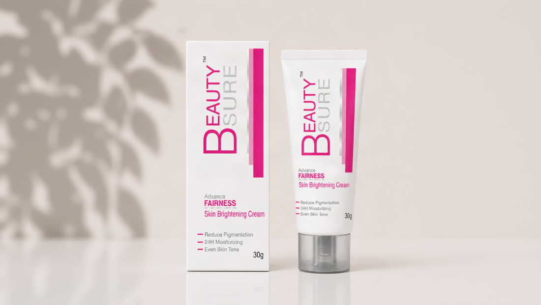 Beauty Sure brightening cream for face in Pakistan with alpha arbutin and vitamin C